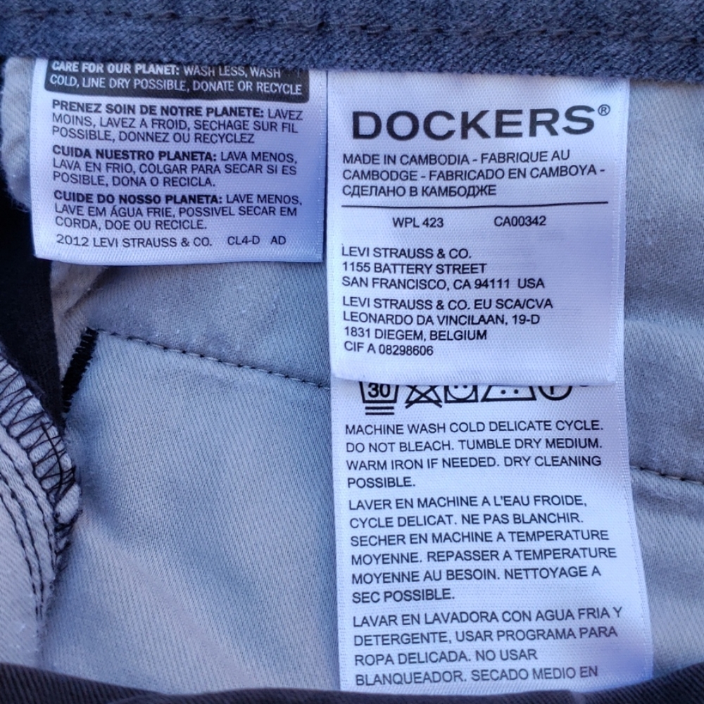 Dockers Slim Tapered trousers, W 31 L 32 - Picture 4 of 5